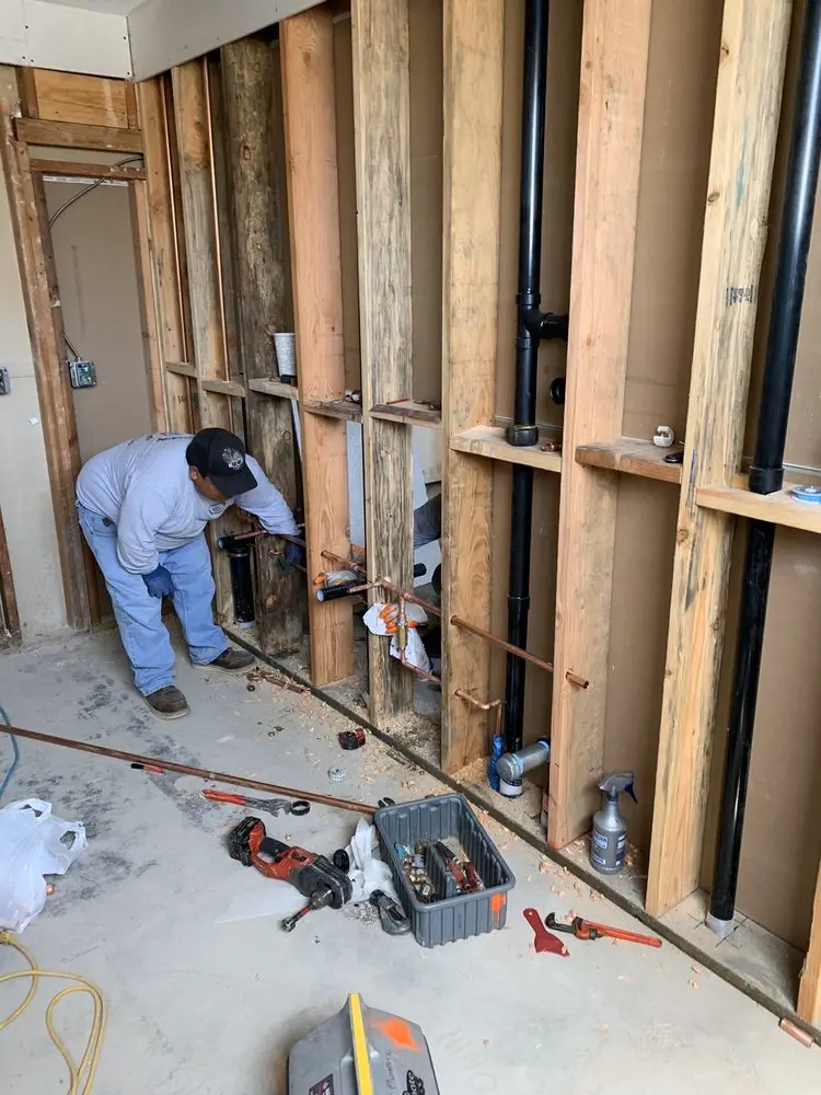 Commercial rough-in plumbing for Commercial Plumbing in Centerville
